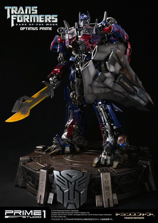 Prime 1 Studio MMTFM 02 Optimus Prime Transformers Dark Of The Moon Statue New Official Images  (6 of 27)